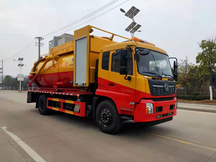 東風天錦清洗吸污車